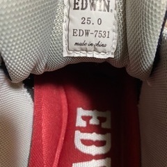 EDWIN スニーカー 25cmの画像
