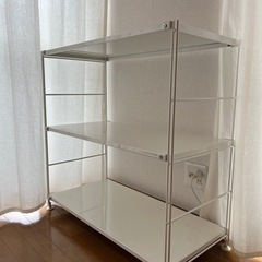 MUJI 無印良品 スチールユニットシェルフ・スチール棚セット・...