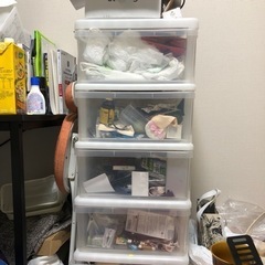 押し入れ収納ケース五段1列