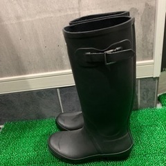 レディースおしゃれ長靴(25cm)の画像