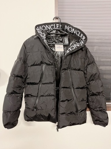 MONCLER モンクレール MONTCLA モンクラー フーデッドダウンジャケット サイズ2 ブラック メンズ 【極美品】
