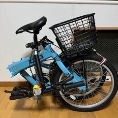 【美品】jeep 折り畳み自転車の画像