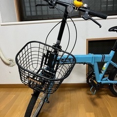 【美品】jeep 折り畳み自転車の画像