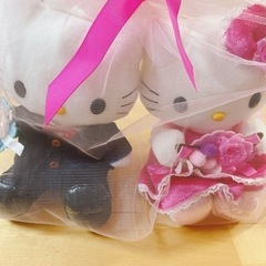 新品★ハローキティ　ダニエル　ぬいぐるみ　ペア　結婚