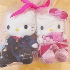 新品★ハローキティ　ダニエル　ぬいぐるみ　ペア　結婚の画像