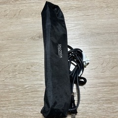 SALONIA ストレートアイロン　自転車空気入れ