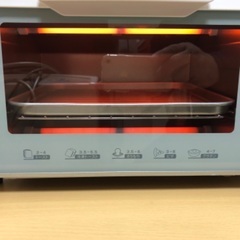 【美品】2019年製 ユアサプライムス オーブントースター「PTO-901S」の画像