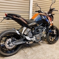 KTM 200duke 200デューク　配送可能　支払いは現金or振り込みも可能の画像