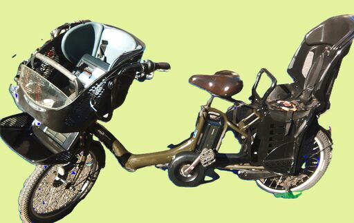 328?２０インチ、チャイルドシート、子供乗せ、３人乗り、２人乗り、電動自転車  ?土日もお子様と土足のままご試乗可能です。ブリヂスト
