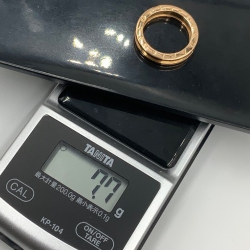 売り切れました。BVLGARI ブルガリ　ビーゼロワン　リング　ピンクゴールド　7.7g 約15.5号　56号