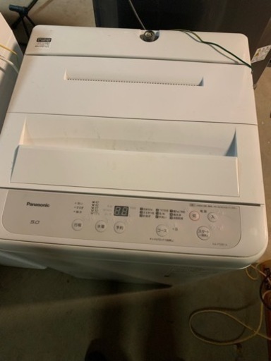 Panasonic洗濯機5キロ2021年製