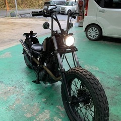 ヤマハ　TW200  実働　ボバー　カスタム