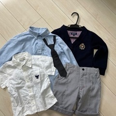 子供用男の子フォーマルセット　110 95