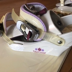 レディース スノーボード ビンディング付MORROW 中古の画像