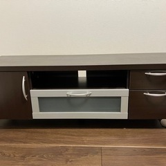 済】ニトリテレビボードクラップLT47（収納付きテレビ台