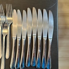 IKEAスプーン・フォークセットの画像