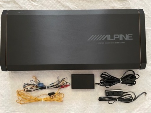 アルパイン サブウーファー  SWE-2200 サブウーハー