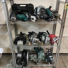 電動工具 大量 動作品 まとめ 切断機 トリマ ドリル カンナ ...