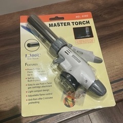 【お話中】新品 ガストーチ ガスバーナー BBQの画像
