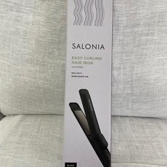 サロニア　ヘアアイロン【新品未開封】の画像