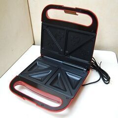 未使用保管品 ドウシシャ Disney ホットサンドメーカー TSH-701D 2019年製 レッド系 ミッキーマウス 調理家電 元箱欠品 札幌市 清田区 平岡の画像