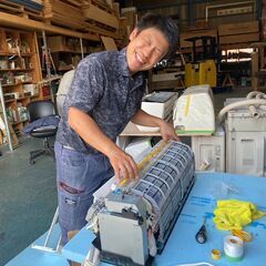 【本気のエアコン分解洗浄】建築業界で活躍中のプロの洗い士が洗浄します
