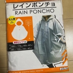 レインポンチョの画像