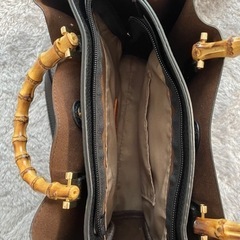 ブラック　ハンドバッグ　ショルダーバッグの画像