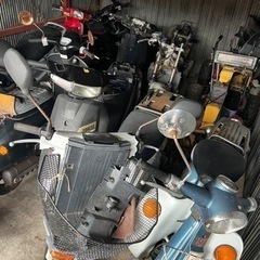 ジャンク車体 格安3000円～ 原付 バイク 部品取り ホンダ スズキ ヤマハ 多数あり!!の画像