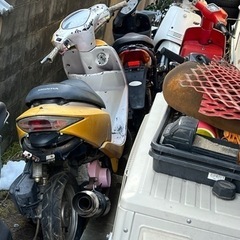 ジャンク車体 格安3000円～ 原付 バイク 部品取り ホンダ スズキ ヤマハ 多数あり!!の画像