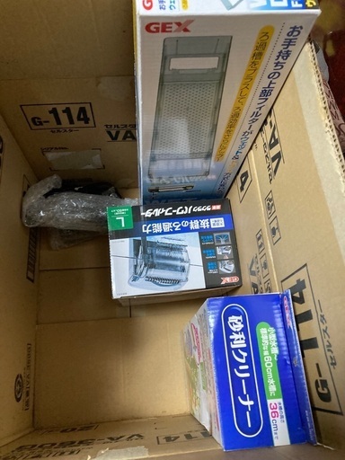 メダカ、熱帯魚飼育用品まとめ売り