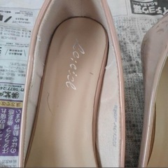 パンプス♡ピンクベージュの画像