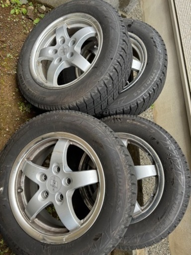 アルミホイルスタッドレスタイヤ