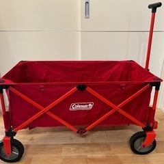 (決まりました)大人気！コールマンアウトドアワゴン✨良品！