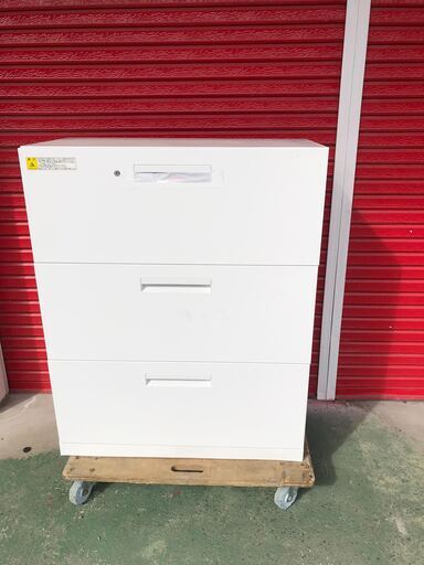 リサイクルデポ鹿児島店　内田洋行製キャビネット　ラテラル書庫　幅900mm×奥行450mm×高さ1110mm