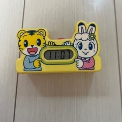 しまじろうとみみりんのデジタル時計