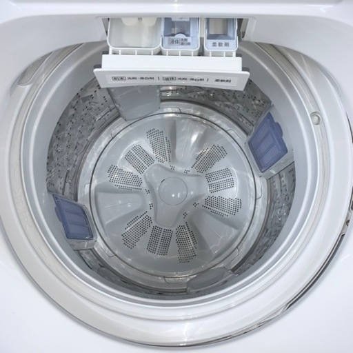 ⭐️Panasonic⭐️全自動洗濯機　2017年8kg 大阪市近郊配送無料