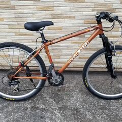 中古自転車 ルイガノ 3×8段変速 400mm MTB 軽整備済み 防犯登録対応 町田市 相模原市 MM117