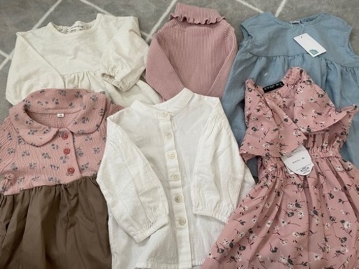 ワンピース トップス 女の子 レース まとめ売り サイズ 80