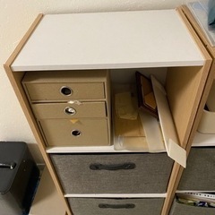 カラーボックス　× 2つの画像