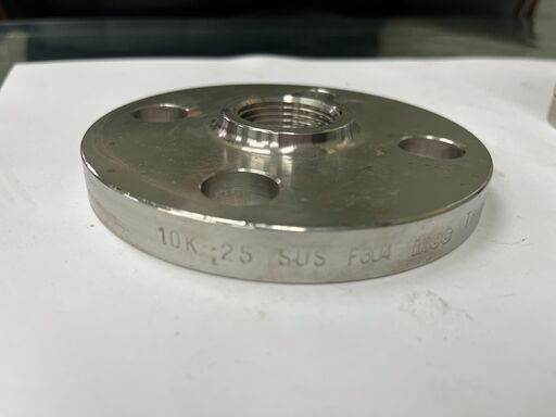 ステンレス　ねじ込み式フランジ　10K　25A  10枚