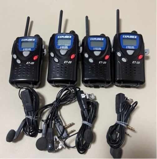 無線機 トランシーバー 撮影現場で使っていました