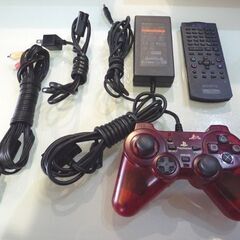 訳アリ SONY PS2 本体 薄型 SCPH-70000 コントローラー1個付き リモコン付き PlayStation2 プレステ2 黒 ソニー 札幌市東区 新道東店の画像