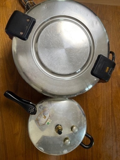 平和　圧力鍋　１升　長岡式　ヘイワ