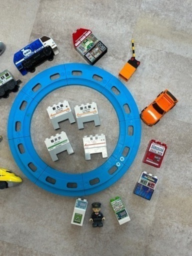 廃盤　ブロックラボ　電車　新幹線　乗り物シリーズ