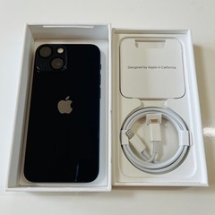 【特価】【美品】iphone13mini 128GB ミッドナイト SIMフリー