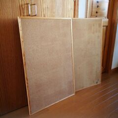 大きいコルクボード　二枚セット