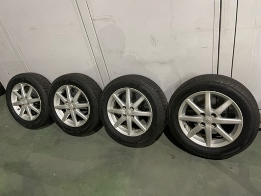 2シーズン使用‼️ アクア　純正ホイール　スタッドレスタイヤ