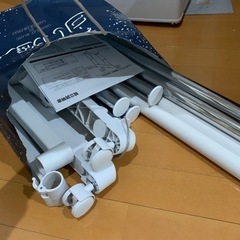 ニトリ　ハンガーラック　2段の画像