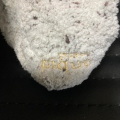 ジェラートピケ　ベビー用ルームシューズの画像